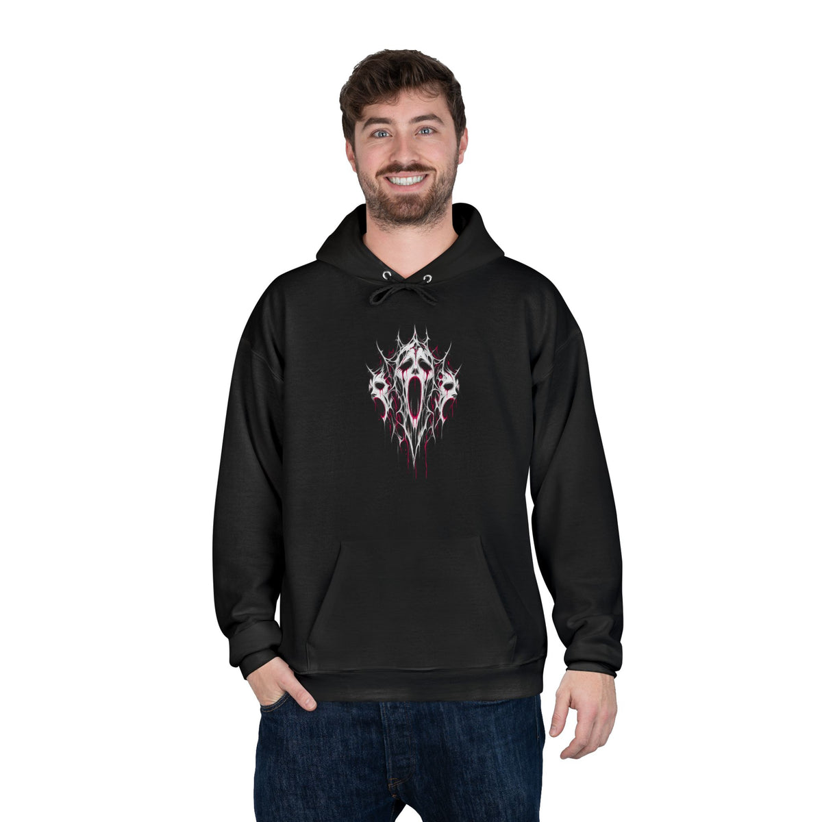 Halloween Trick or Treat Hoodie — Spooky Grim Reaper Pullover