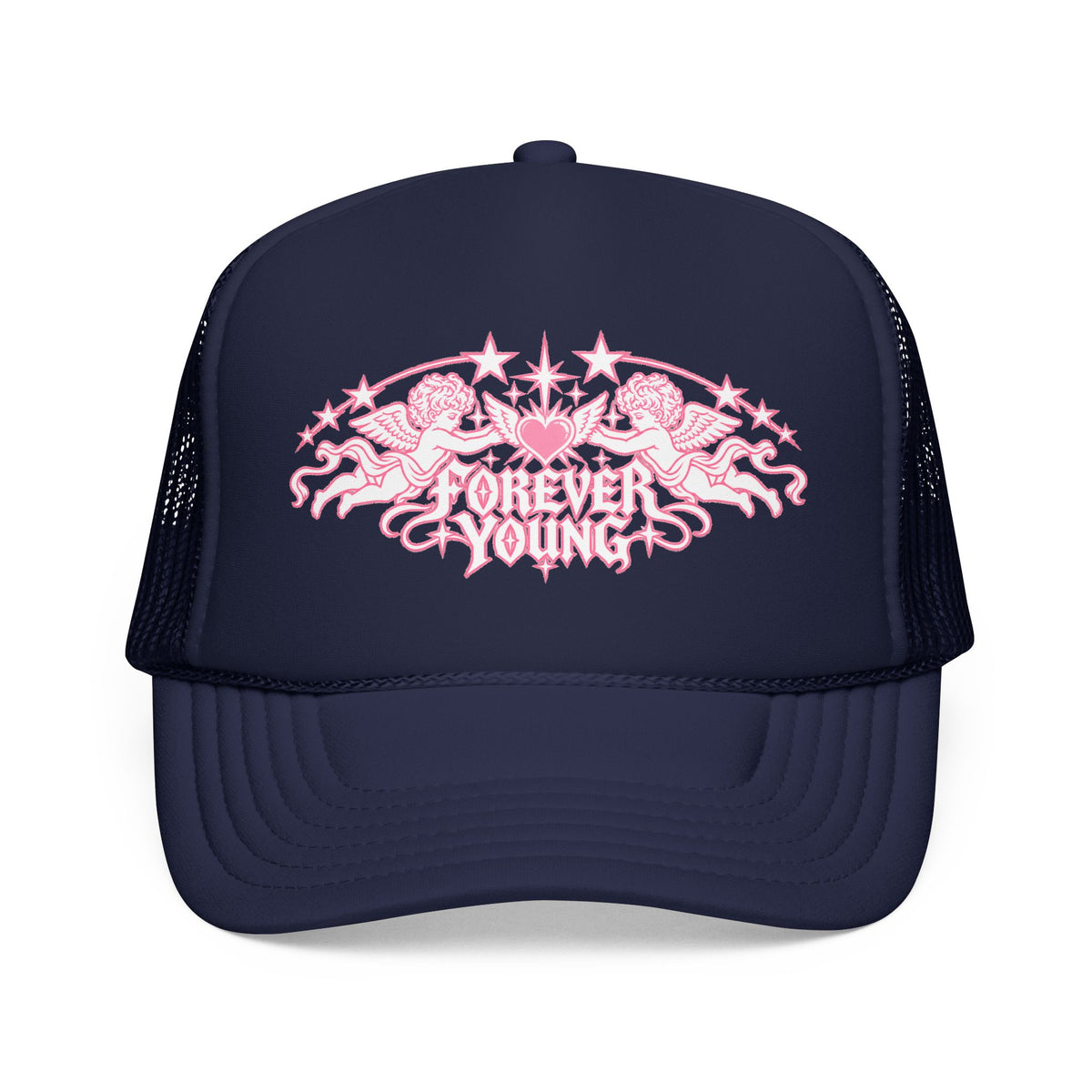 Forever Young Angel Trucke Hat — Urban Y2K Cap