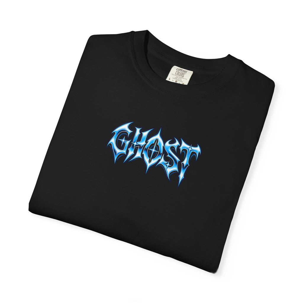 Ghost Graphic T‑Shirt — Fierce Doberman Flame Art Tee