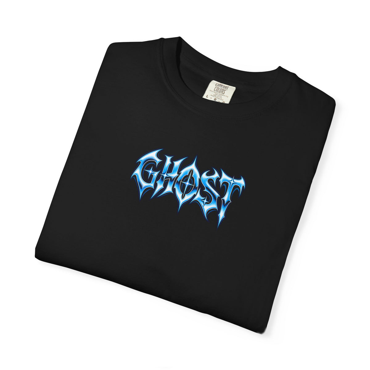 Ghost Graphic T‑Shirt — Fierce Doberman Flame Art Tee
