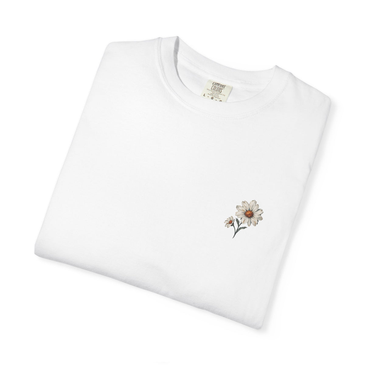 Skull & Blossoms T-Shirt — Floral Skull Graphic Tee