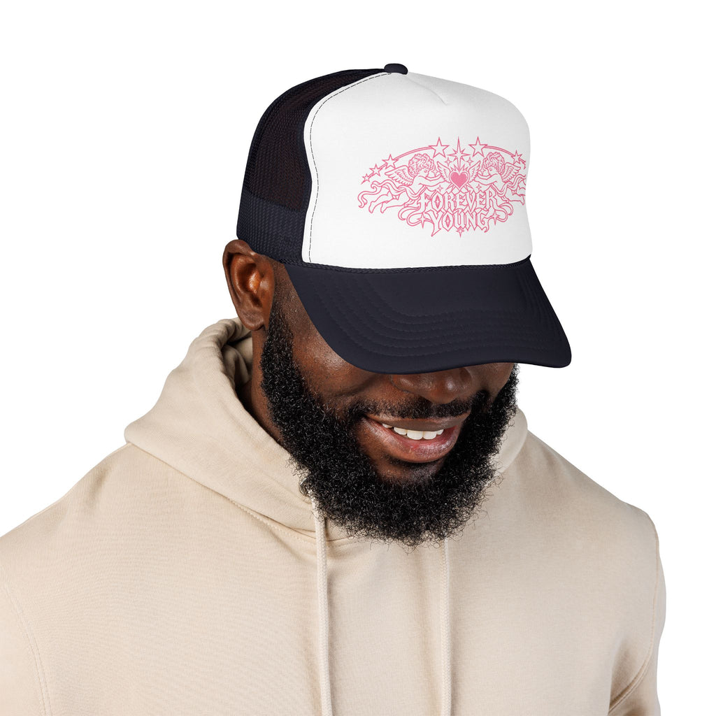 Forever Young Angel Trucke Hat — Urban Y2K Cap