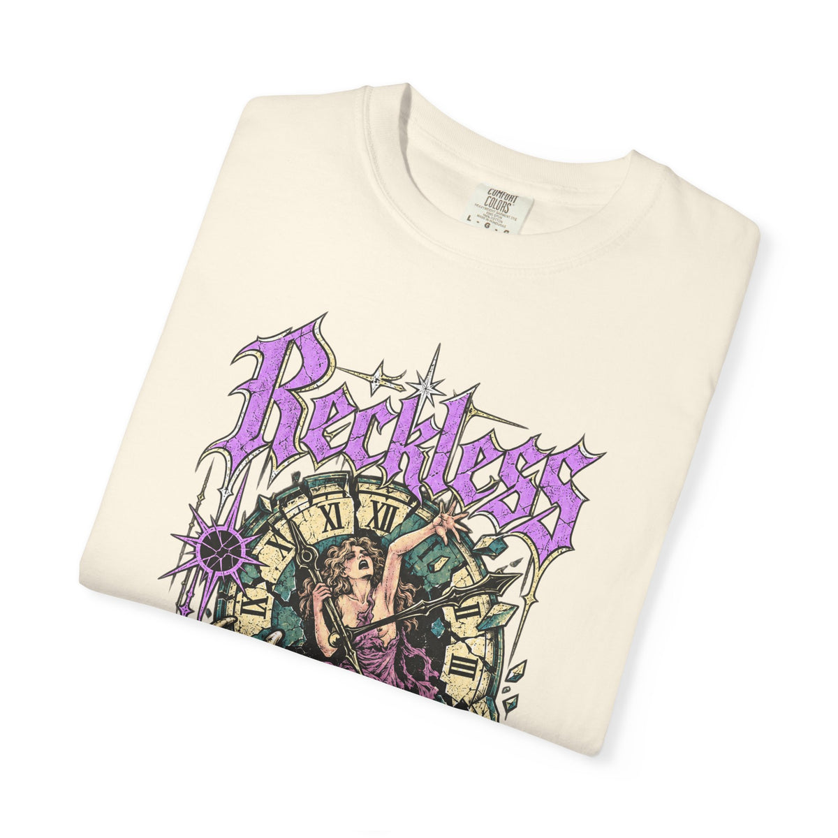 Reckless Gothic Angel T-Shirt — Vintage Skate Graphic Tee