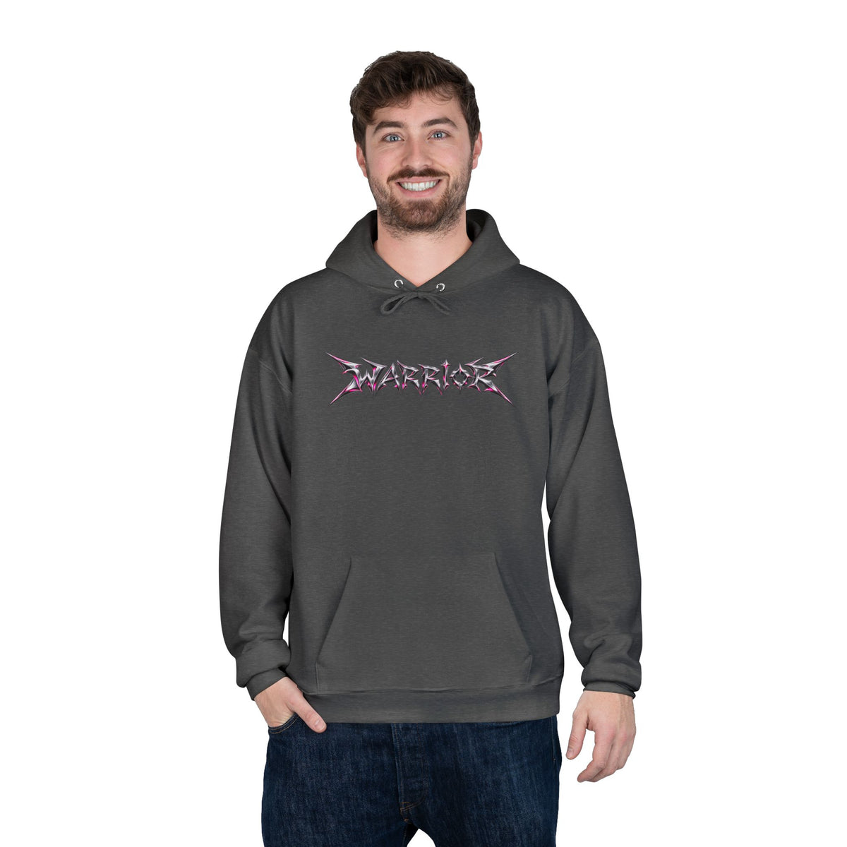 Warrior Graphic Hoodie — "Urban Warrior" Spider Back Design