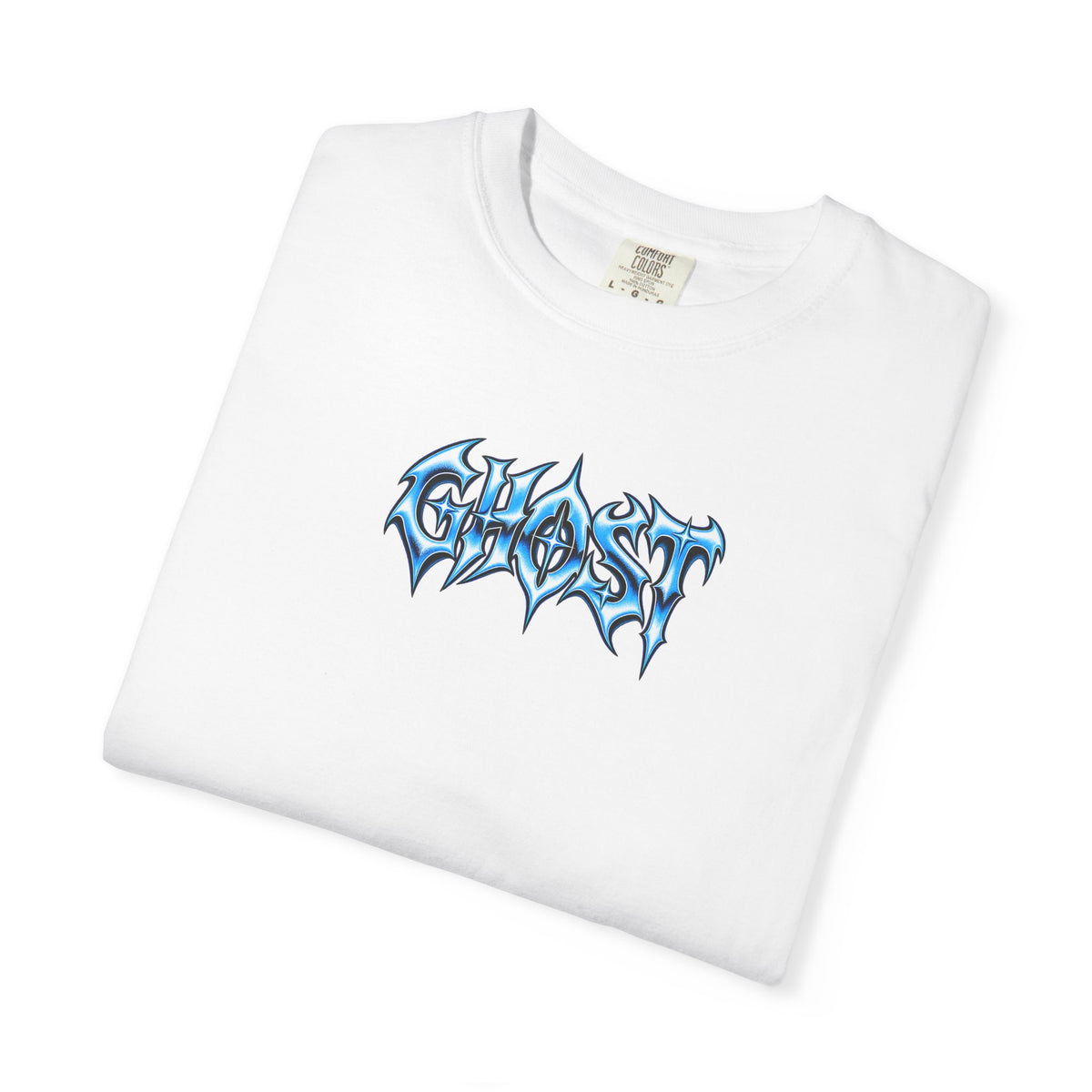 Ghost Graphic T‑Shirt — Fierce Doberman Flame Art Tee