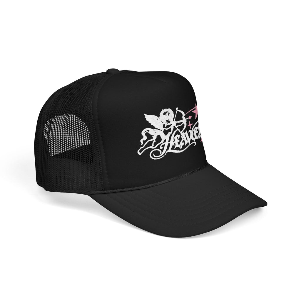 Heavenly Cherub Trucker Hat — Urban Y2K Angel Cap