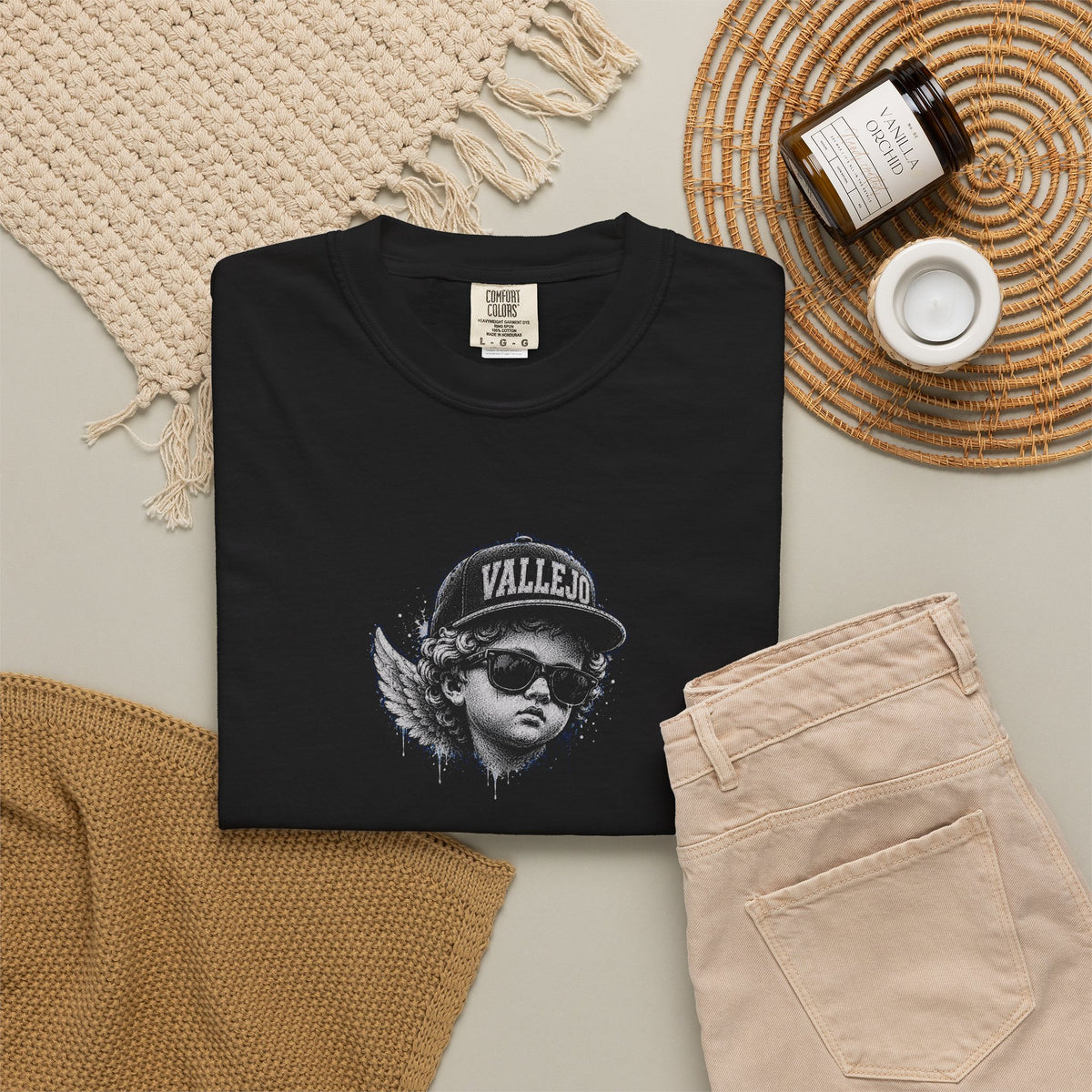 Vallejo Drift Culture T-Shirt – Cherub Front & Racing Cars Back Graphic Tee