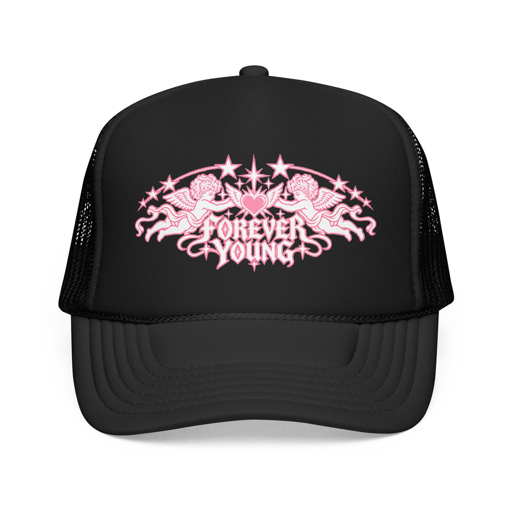 Forever Young Angel Trucke Hat — Urban Y2K Cap