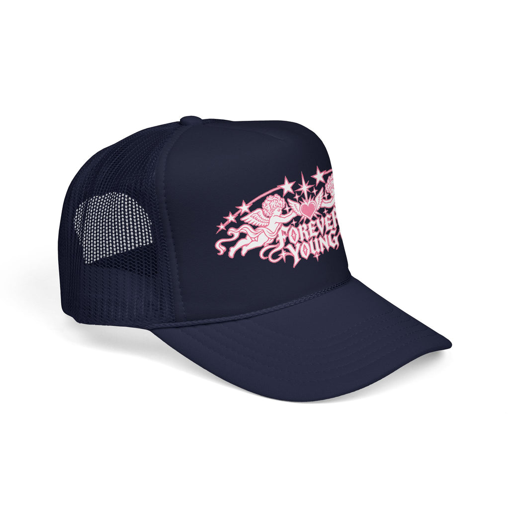 Forever Young Angel Trucke Hat — Urban Y2K Cap
