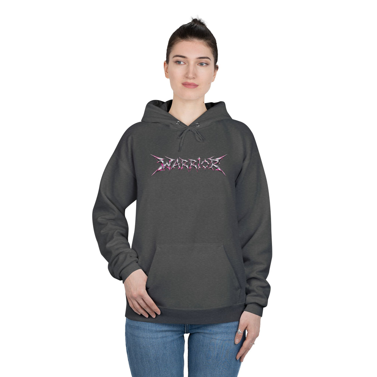 Warrior Graphic Hoodie — "Urban Warrior" Spider Back Design