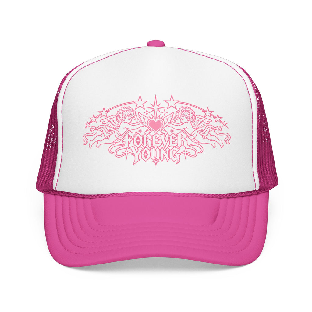 Forever Young Angel Trucke Hat — Urban Y2K Cap