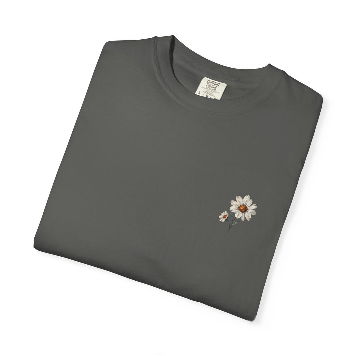 Skull & Blossoms T-Shirt — Floral Skull Graphic Tee