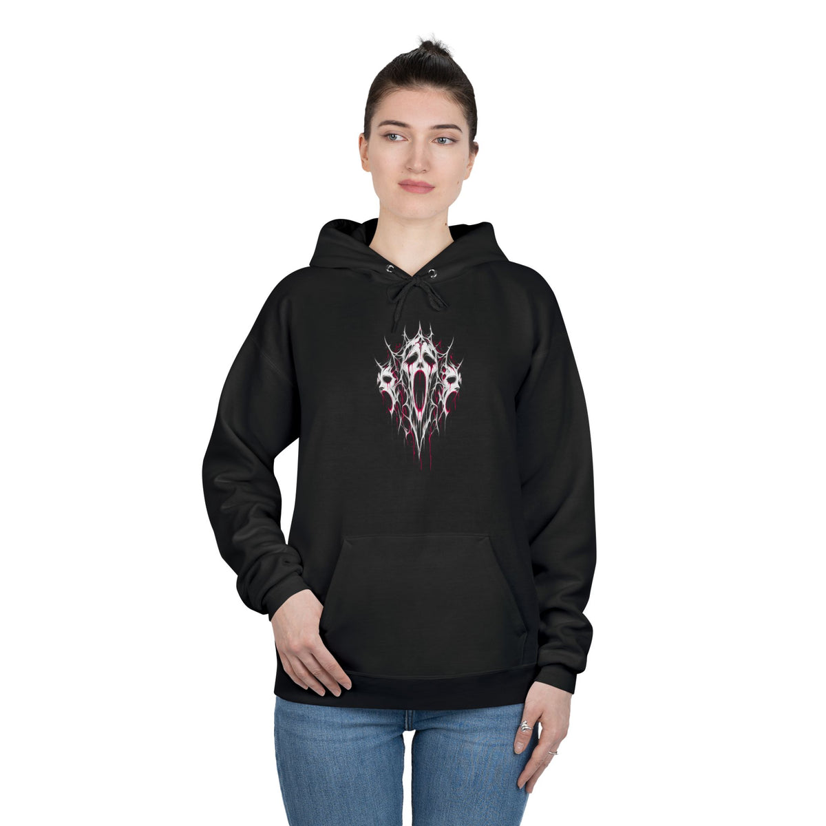 Halloween Trick or Treat Hoodie — Spooky Grim Reaper Pullover
