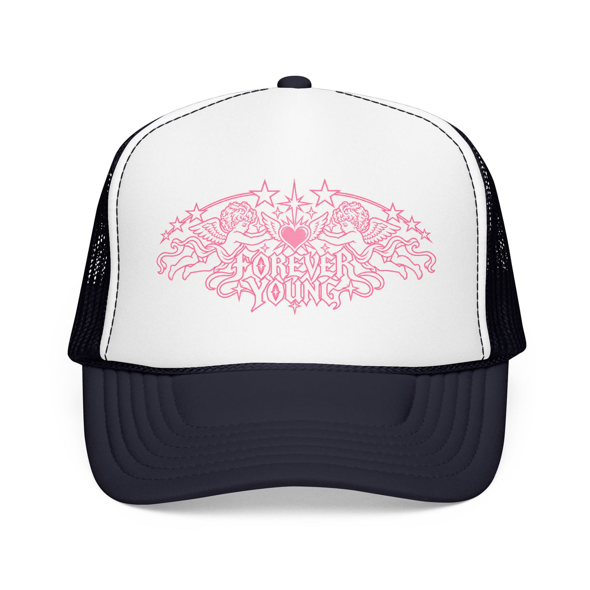 Forever Young Angel Trucke Hat — Urban Y2K Cap