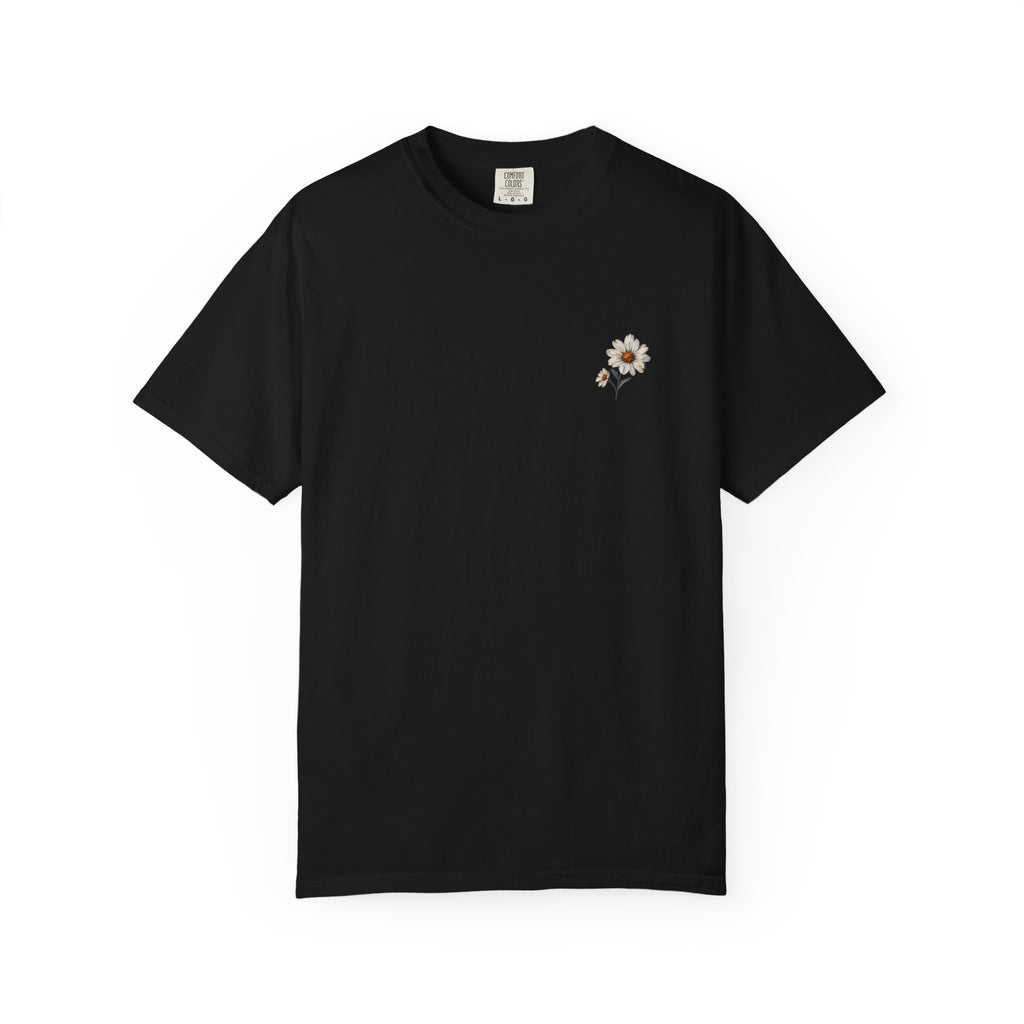 Skull & Blossoms T-Shirt — Floral Skull Graphic Tee